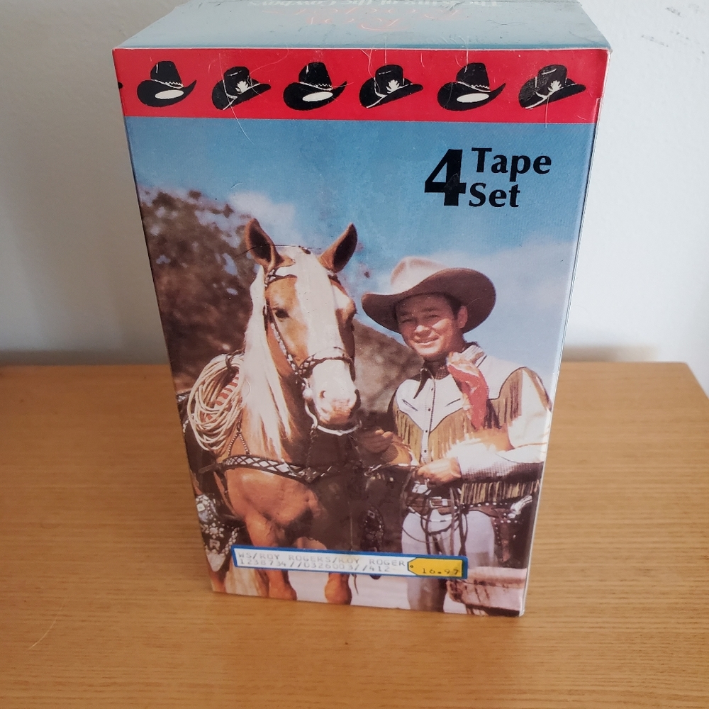 Sealed Roy Rogers VHS tape set